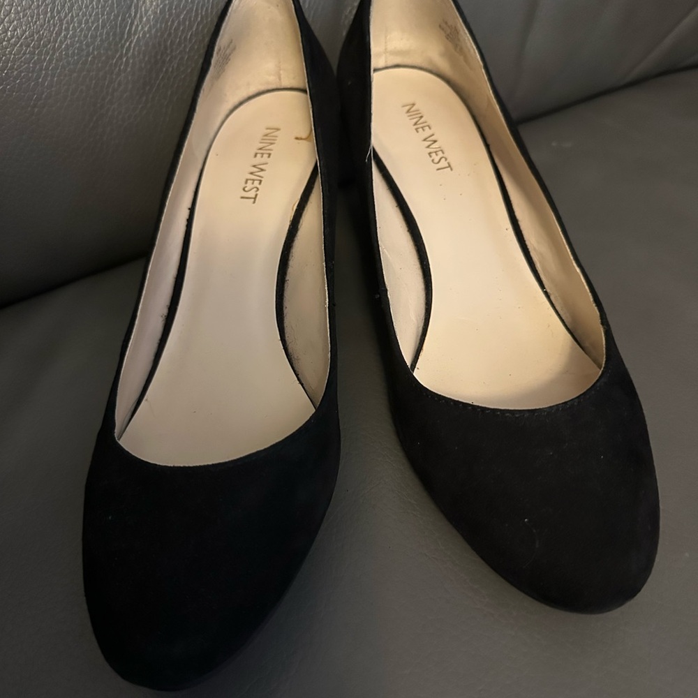 Nine West Black Flats for Women